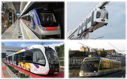 آشنایی با انواع قطار های شهری