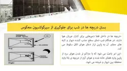 سیستم های فعال و غیرفعال خورشیدی و معرفی نمونه ساختمانهای خورشیدی و پایدار