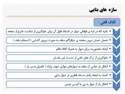 خرابی های زلزله در انواع سازه های فولادی ، بتنی و بنایی ( 127 اسلاید)