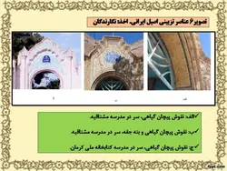 تأثیرپذیری تزیینات معماری کرمان از فرهنگ ایرانی، هندی و چینی