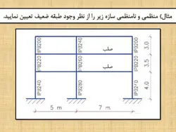 بررسی جامع انواع نامنظمی در پلان و نامنظمی در ارتفاع ( 250 اسلاید )
