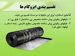 عایق حرارتی ، عایق صوتی و عایق رطوبتی و اب بندی ( 180 اسلاید )