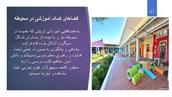 ضوابط کامل و جامع طراحی ساختمان های آموزشی همراه با نمونه موردی(188 اسلاید )