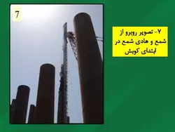 همه چیز در مورد شمع فولادی (انواع ، روش ساخت ، شمع کوبی و کنترلها) 250 اسلاید