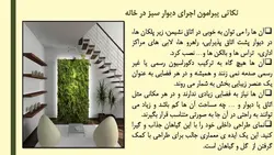 دیوار سبز ، دیوار زنده یا گرین وال Green wall