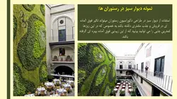 دیوار سبز ، دیوار زنده یا گرین وال Green wall