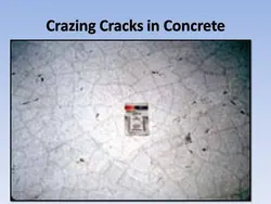 همه چیز در مورد ترک بتن ، روشهای شناسایی و تعمیر آن ( چهار پاورپوینت )