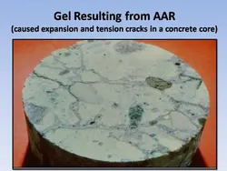 همه چیز در مورد ترک بتن ، روشهای شناسایی و تعمیر آن ( چهار پاورپوینت )