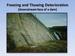 همه چیز در مورد ترک بتن ، روشهای شناسایی و تعمیر آن ( چهار پاورپوینت )