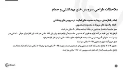 ضوابط  و الزامات طراحی حمام و سرویس بهداشتی