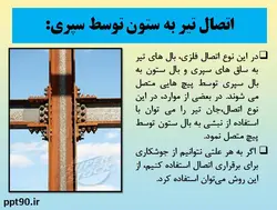 همه چیز در مورد اتصالات گیردار ( 950 اسلاید !!!!)