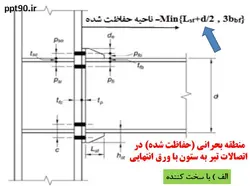 همه چیز در مورد اتصالات گیردار ( 950 اسلاید !!!!)