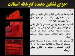 کارخانه و ماشین آلات تولید آسفالت