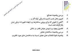 ایمنی در کارگاه های ساختمانی ( 4 پاورپوینت )