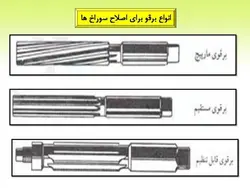 انواع سوراخ و نکات اجرایی و استانداردهای آن در اتصالات پیچی