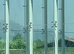 نمای شیشه ای اسپایدر ؛ اتصالات عنکبوتی ( دو پاورپوینت )