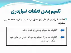 نمای شیشه ای اسپایدر ؛ اتصالات عنکبوتی ( دو پاورپوینت )