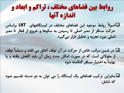 بررسی برنامه فیزیکی ومتراژ فضاهای ایستگاه مترو با نگاهی به مترو اهواز