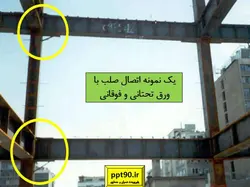 انواع اتصالات تیر به ستون ( مفصلی ، صلب ، نیمه گیردار و خورجینی )