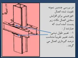 انواع اتصالات تیر به ستون ( مفصلی ، صلب ، نیمه گیردار و خورجینی )