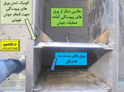 صفر تا صد اجرای یک سازه 15 طبقه فولادی با اتصالات درختی و فلنجی(230 اسلاید)