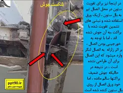 اجرای اتصالات فولادی با پرچ ، پیچ و جوش ( 130 اسلاید )