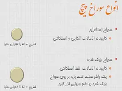 اجرای اتصالات فولادی با پرچ ، پیچ و جوش ( 130 اسلاید )