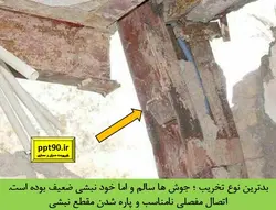 بررسی جامع تمامی انواع اتصالات در ساختمان های فولادی ( 210 اسلاید )