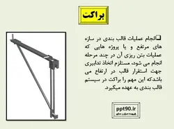 اجزاء و اتصالات قالب بندی ( 275 اسلاید! )