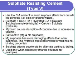 انواع تیپ سیمان CEMENT TYPES