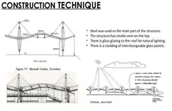 سازه کششی مرکز پخش رنو ( دو پاورپوینت )
