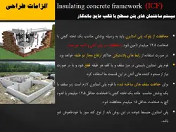 سیستم ساختمان های بتن مسلح با قالب عایق ماندگار ICF