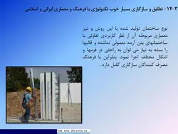 فن آوری قالبهای عایق ماندگار مسطح عمودی ؛ تک ایستا