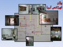 نمونه دیاگرام ، نمودار ، ریزفضا ، پلان و برنامه فیزیکی بیمارستان و درمانگاه (599 اسلاید )