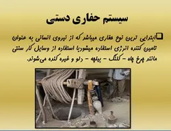 مجموعه ادوات ، مواد و تجهیزات  حفاری