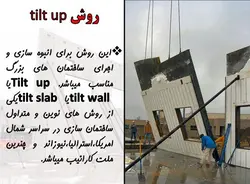 تیلت آپ  Tilt Up (205 اسلاید )