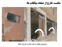 میانقاب های بنایی در ساختمان های فولادی و بتنی بر اساس دستورالعمل بهسازی