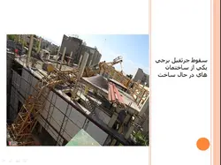 انواع جرثقیل ها همراه با مبحث ایمنی جرثقیل(5 پاورپوینت )