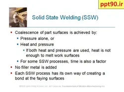 فرایند های جوشکاری WELDING PROCESSES