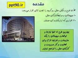 انواع هتل و ضوابط و استانداردهای طراحی هتل