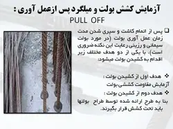 کاشت پیچ و میلگرد به روش های شیمیایی و مکانیکی( انکر بولت و رول بولت )