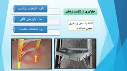 دلایل حوداث نردبان و راه های پیشگیری از آن