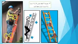 دلایل حوداث نردبان و راه های پیشگیری از آن