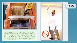 ایین نامه ایمنی کار در ارتفاع ؛ فصل دوم : نردبان ( 172 اسلاید )