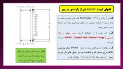 تخریب اتصالات گیردار در زلزله نورثریج و روش های اصلاح آن ( 128 اسلاید )