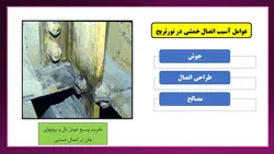 تخریب اتصالات گیردار در زلزله نورثریج و روش های اصلاح آن ( 128 اسلاید )