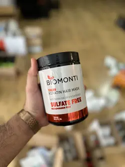 ماسک مو بدون سولفات بیومونتی قرمز