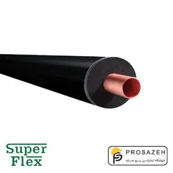 عایق الاستومری لوله ای سوپر فلکس ضخامت 25 میلیمتر سایز 60