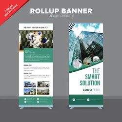وکتور رول آپ بنر