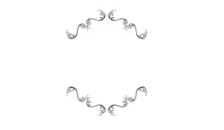 دانلود وکتور کادر برگه